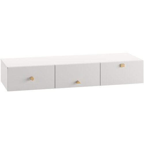 Pinio Svijetlo siva niska dječja komoda 150x25 cm Cube - Slike