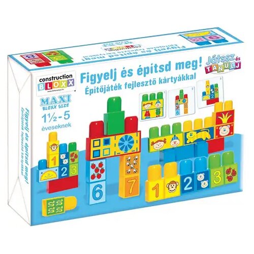 Mađarski proizvođač Igrajte se i učite!: Kocke sa kartama - D-Toys Cijene