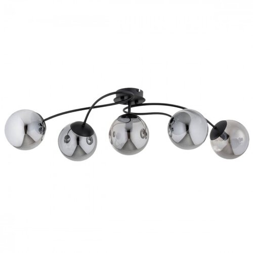 Mitea Lighting Luster crni 5xE27 Max.60W/220V M11101-5 Slike