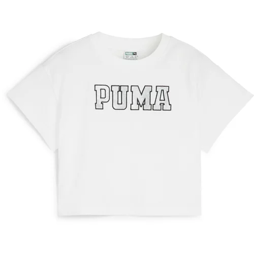 Puma Majica crna / srebro / bijela