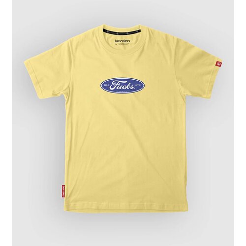 Loose Riders Zero Fucks Tech Tee yellow Cene