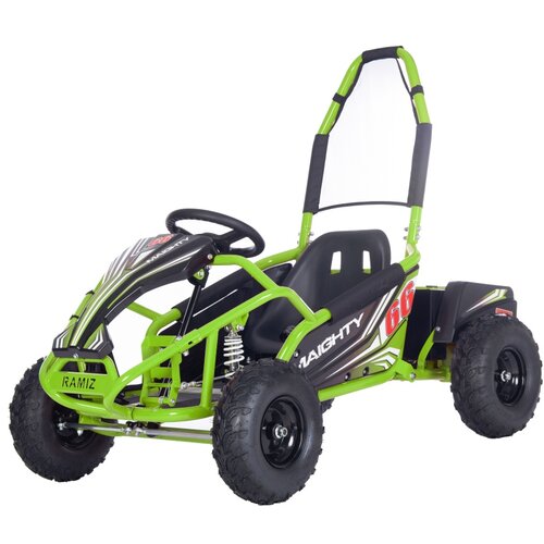  Gokart na akumulator MAIGHTY 1000W - zeleni Slike