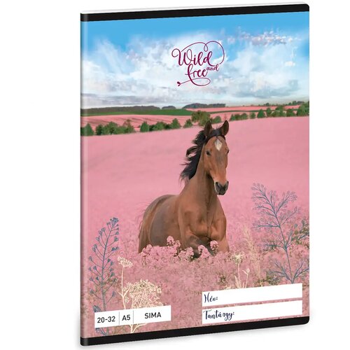 Ars Una wild and free konjeni&scaron;ki zvezek z gladkimi listi A/5 Cene
