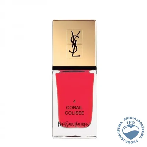 Yves Saint Laurent La Laque Couture (N°04 Coral Colisee) lak za nokte 10ml