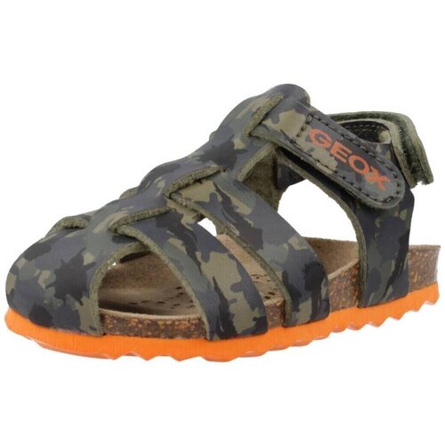 Geox Sandali &amp;amp; Odprti čevlji B SANDAL CHALKI BOY Zelena Slike