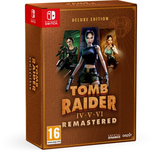  Tomb Raider 4 & 5 & 6 Remastered Starring Lara Croft Deluxe Edition (SWITCH) Cene
