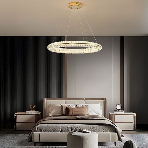 Toolight LED viseća lampa APP1769-CP 80cm Zlatna Slike