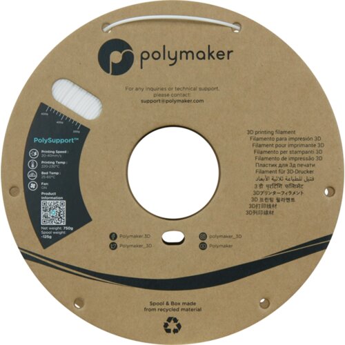 Polymaker polysupport, 1,75 mm / 750 g Slike