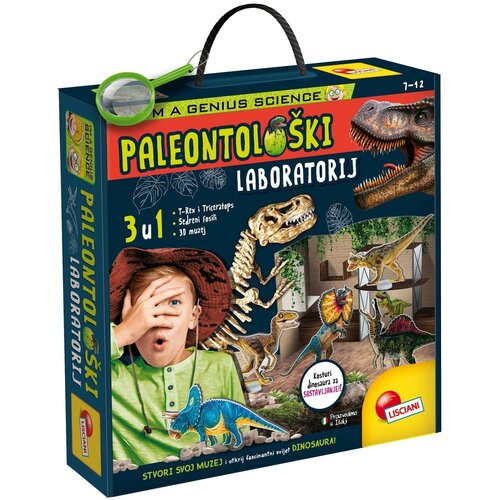 Lisciani Jaz sem genij-&Scaron;ola za talente-Paleontologija, 3v1, (21580231) Cene