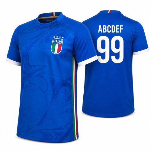 Drugo FIGC Italija Match Logo Poly trening majica dres (poljubni tisk +16&euro;) Cene