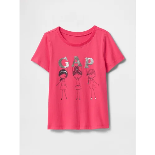 GAP Baby T-shirt with logo - Girls