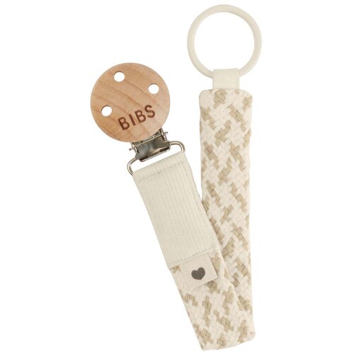 Bibs lesena priponka za dudo braid ivory/vanilla Cene