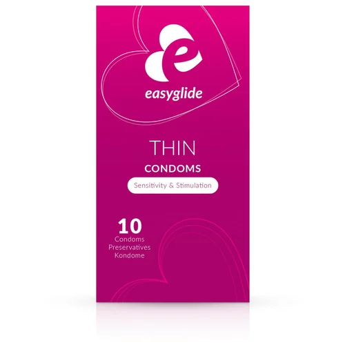 EasyGlide - Extra Thin Condoms - 10 pieces