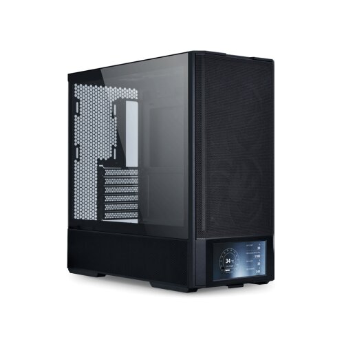 Lian Li Računalni&scaron;ko ohi&scaron;je LANCOOL 207 Digital, ATX, Midi-Tower, kaljeno steklo, črno Cene