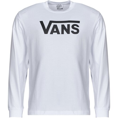 Vans Majice z dolgimi rokavi CLASSIC LS TEE Bela Cene