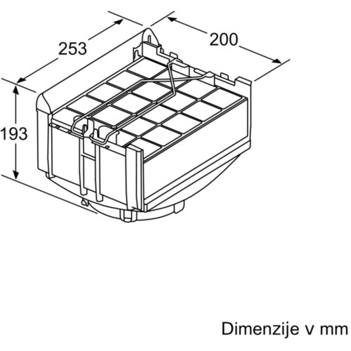 Bosch Ugradni CleanAir set za recirkulaciju DWZ0XX0J5 Slike