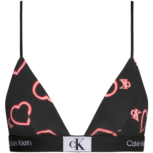 Calvin Klein Underwear Nedrček korala / rdeča / črna / bela