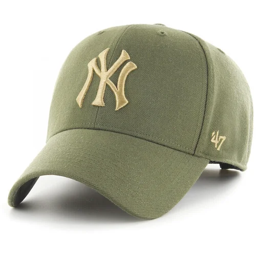 47 Brand Kape s šiltom Cap mlb new york yankees mvp snapback Kostanjeva