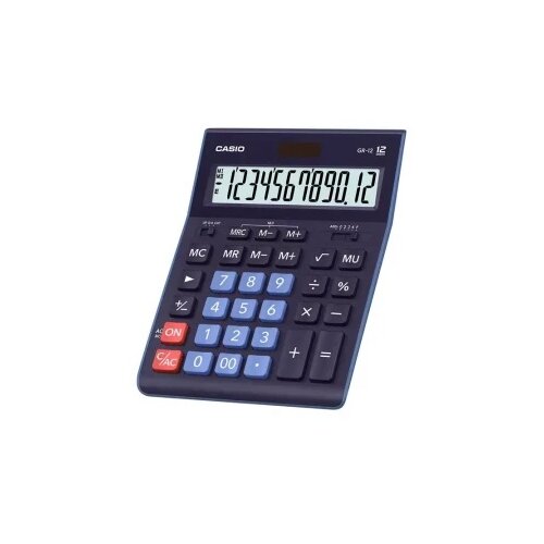 Casio stoni kalkulator gr12 plavi ( casgr12bu ) Cene