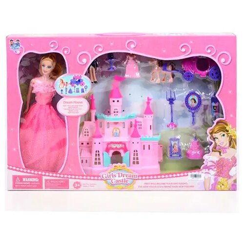 Magic Toys Dvorac i lutka set Cene
