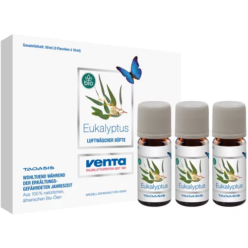 VENTA Bio-Duft Eukalyptus 3 Flaschen a´ 10 ml