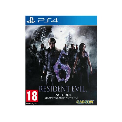 PS4 Resident Evil 6 (Includes: All map and Multiplayer DLC) Hits Slike