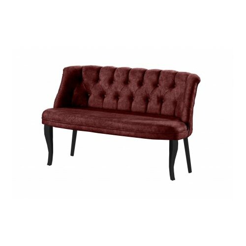 Atelier Del Sofa sofa dvosed roma black wooden claret red Slike