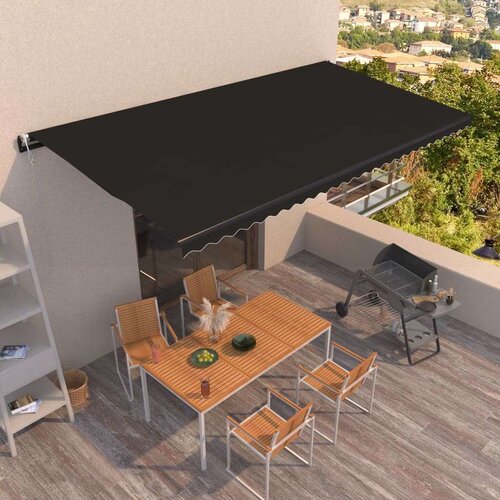  Tenda na automatsko uvlačenje 600x350 cm antracit Cijene