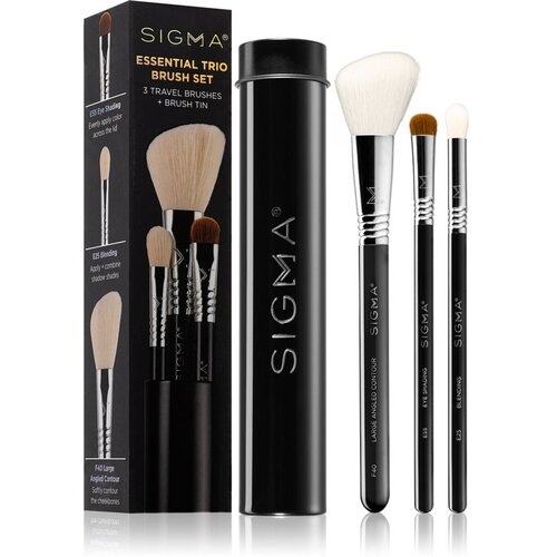 Sigma Beauty Essential Trio Brush Set Cene