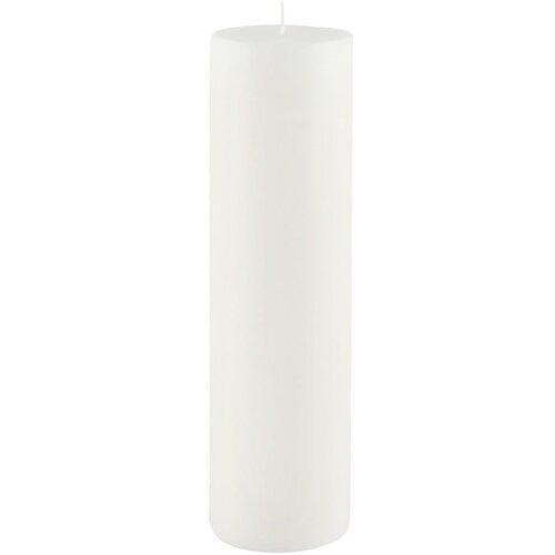 Ego Dekor Bela sveča Cylinder Pure, čas gorenja 75 h Slike