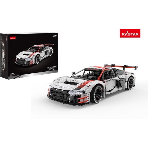  Avtomobilski Bloki 1:8 Audi R8 LMS GT3 Bela RASTAR Cene