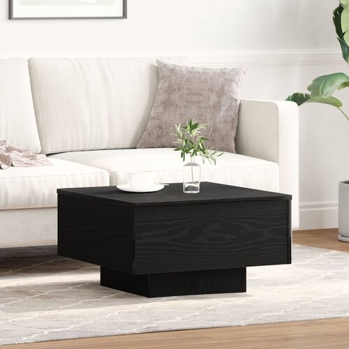 vidaXL Stolić za kauč Crni hrast Konstruirano drvo 55 x 55 x 31 cm Cijene