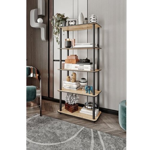Hanah home polica za knjige Bookcase 5 Rect Cene