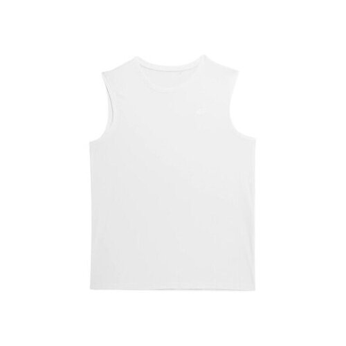 4f Majice s kratkimi rokavi Tank Top Bela Slike