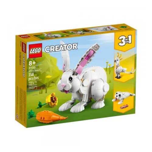 Lego Creator 3in1 31133 Beli zajec Slike