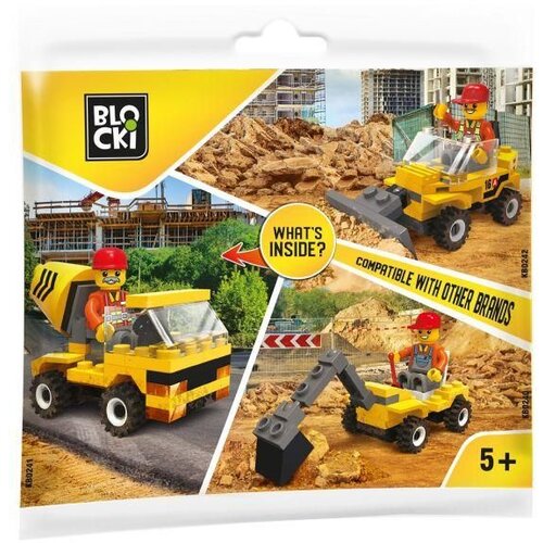 Blocki kocke Radne mašine iznenađenje 49 delova Cene