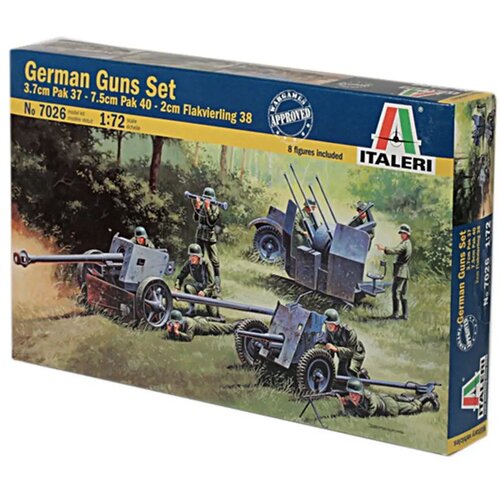 Italeri 1/72 Njemački set topova maketa artiljerijskog oružja Cijene