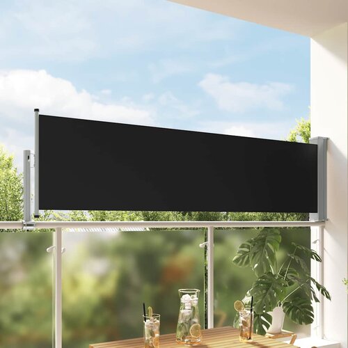  Uvlačiva bočna tenda za terasu 80 x 300 cm crna Cijene