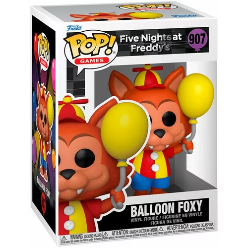 Funko pop! Igre: Pet noči na Freddy's (FNAF) SB - Balloon Foxy - Collectable Vinil figura - Ideja za darilo - uradno blago - igrače za otroke in odrasle - oboževalci video iger, (20575098)