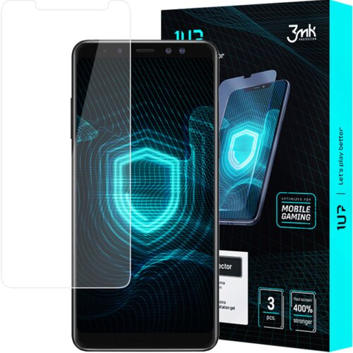 3mk OVITEK 1UP ZA SAMSUNG GALAXY A8 2018 ZA&amp;Scaron;ČITNO STEKLO, (22002985) Slike