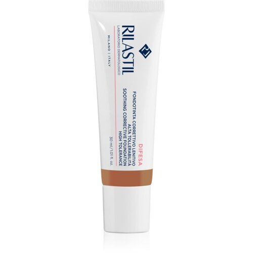 Rilastil Difesa Make Up Soothing Foundation pomirjajoči tekoči puder za občutljivo kožo odtenek 05 30 ml Cene