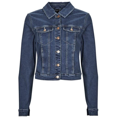 Vero Moda VMLUNA LS SLIM DNM JACKET MIX GA NOOS Blue Slike