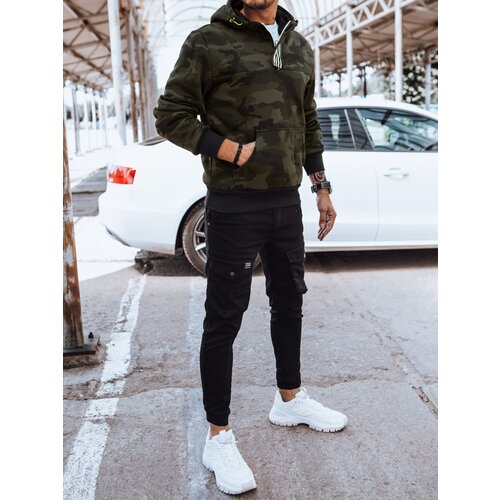 DStreet Bluza męska moro z kapturem zielona Cijene