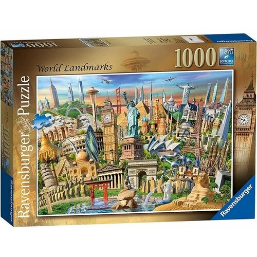 Ravensburger puzzle – Svetske znamenitosti - 1000 delova Slike