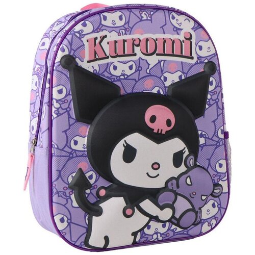 Hello Kitty Mochila 3D Kuromi 30 cm Slike