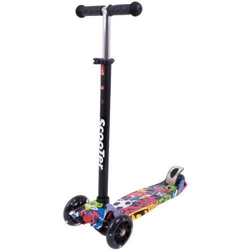 Jungle dečiji trotinet MG014 Sport crni Cene