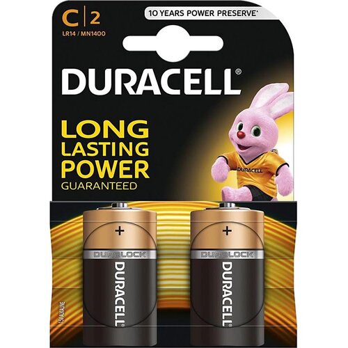 Duracell 2 kom alkalna baterija Basic LR14/C 1,5V 2200 mAh Slike