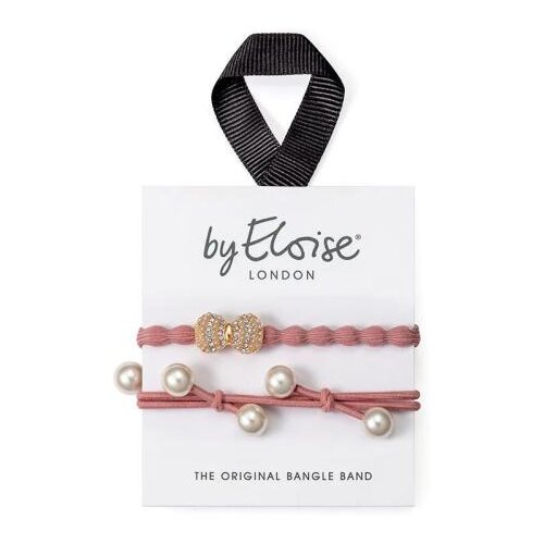 By Eloise London Bangle Set Champagne Chic elastika za lase Cene