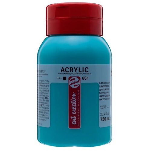 Royal Talens art creation acrylic, akrilna boja, 750ml - odaberite nijansu turquoise green Slike