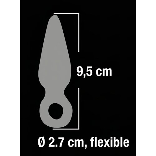 Igrače You2Toys You2Toys - Vtič za prste - analni vibrator (prosojen) Slike